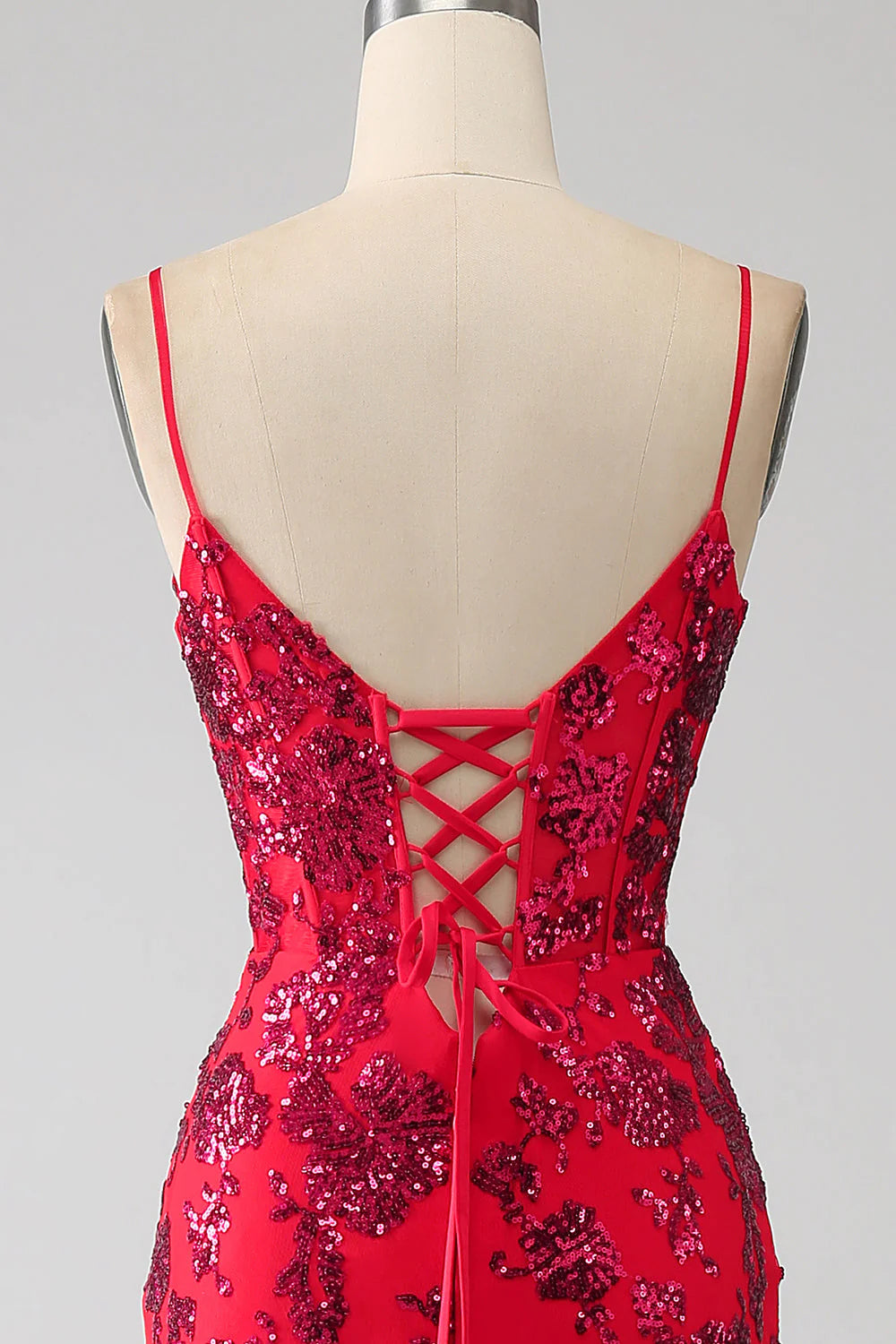 Wholesa Mermaid Sequins Prom Dress with Slit