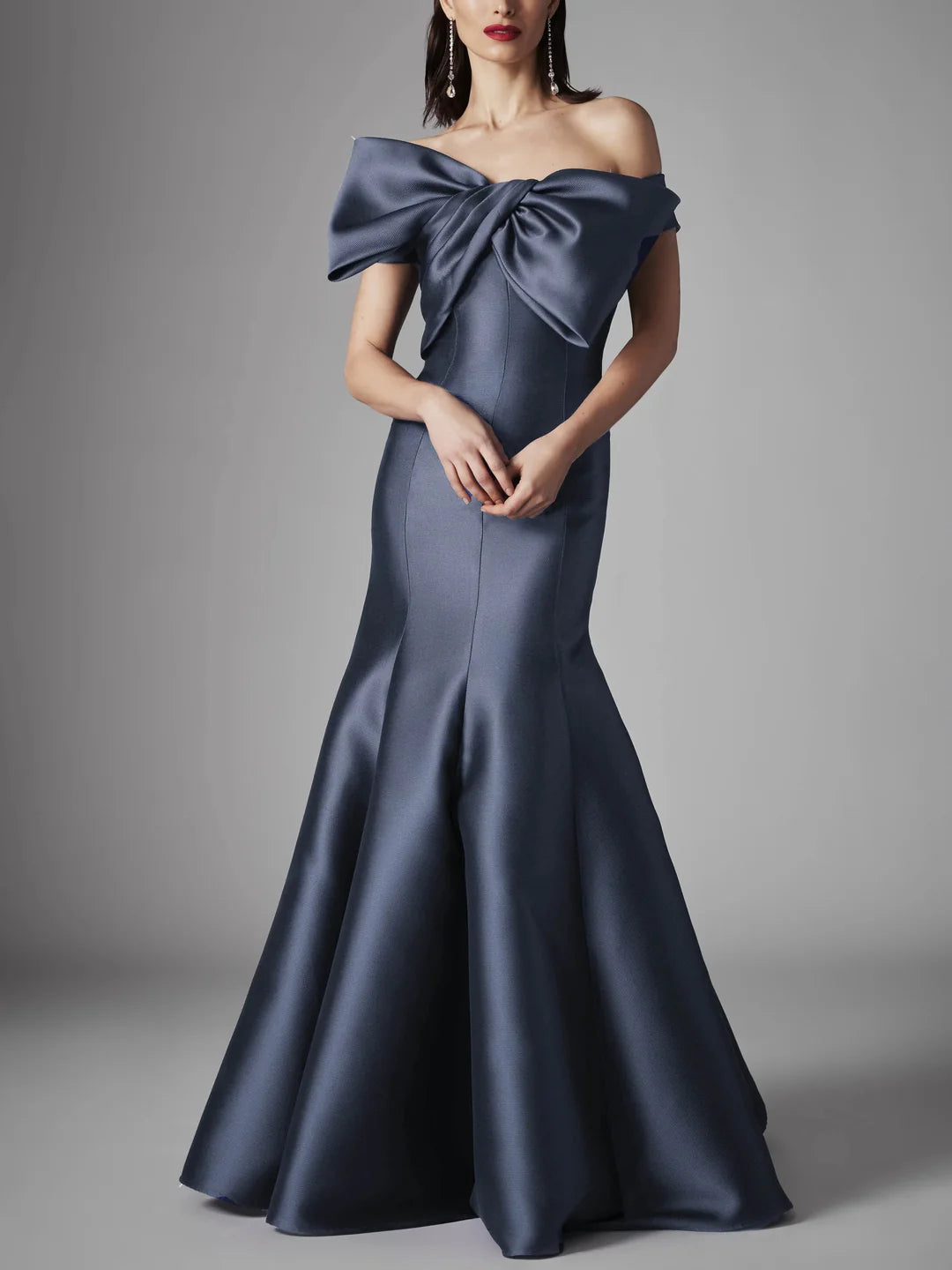 Wholesa A-Line Strapless Sleeveless Floor-Length Mother of the Bride Dresses
