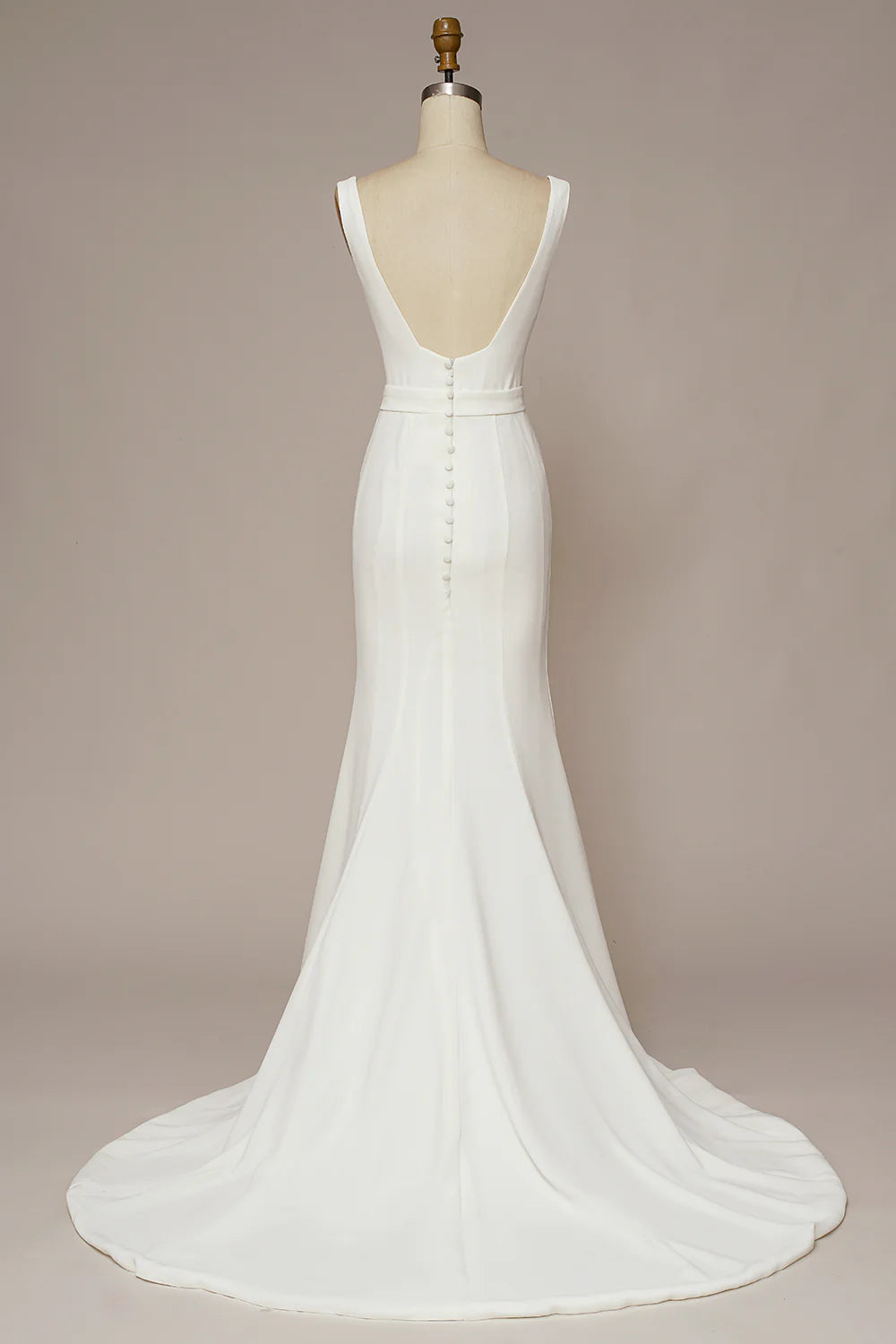 Wholesa Mermaid Square Wedding Dress