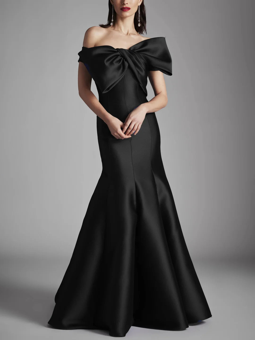 Wholesa A-Line Strapless Sleeveless Floor-Length Mother of the Bride Dresses