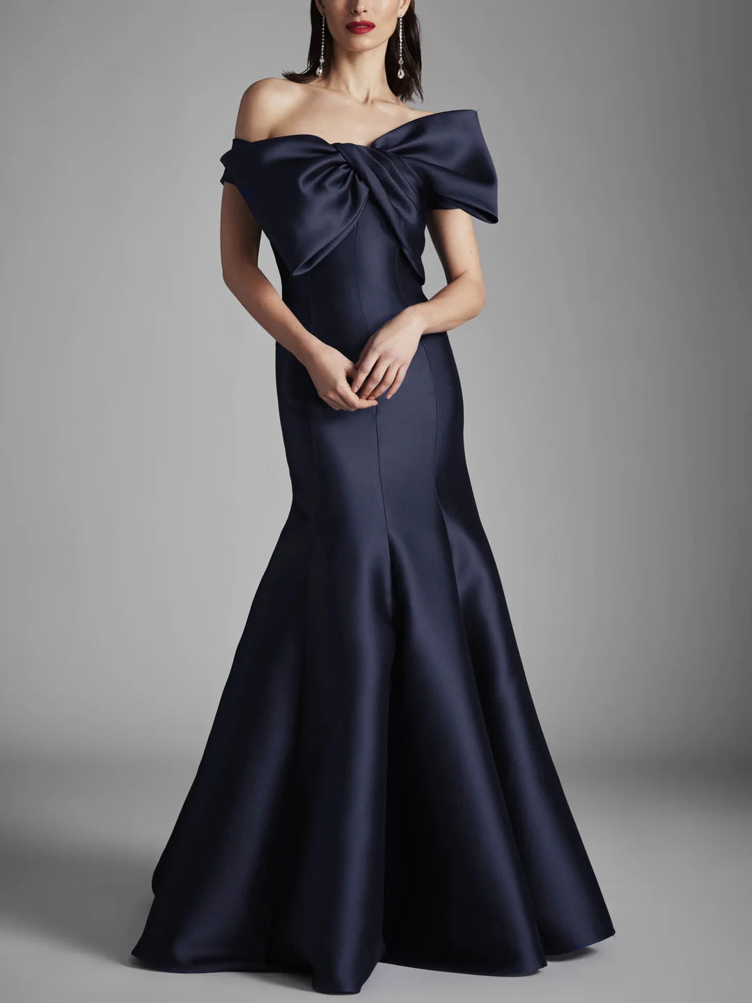 Wholesa A-Line Strapless Sleeveless Floor-Length Mother of the Bride Dresses