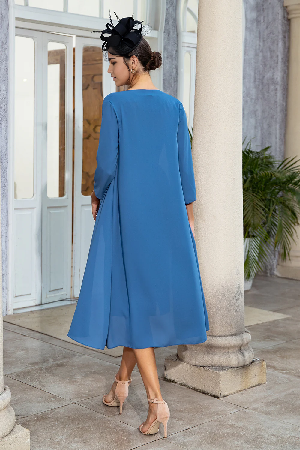 Wholesa Two Piece Mother of the Bride Dress with Lace