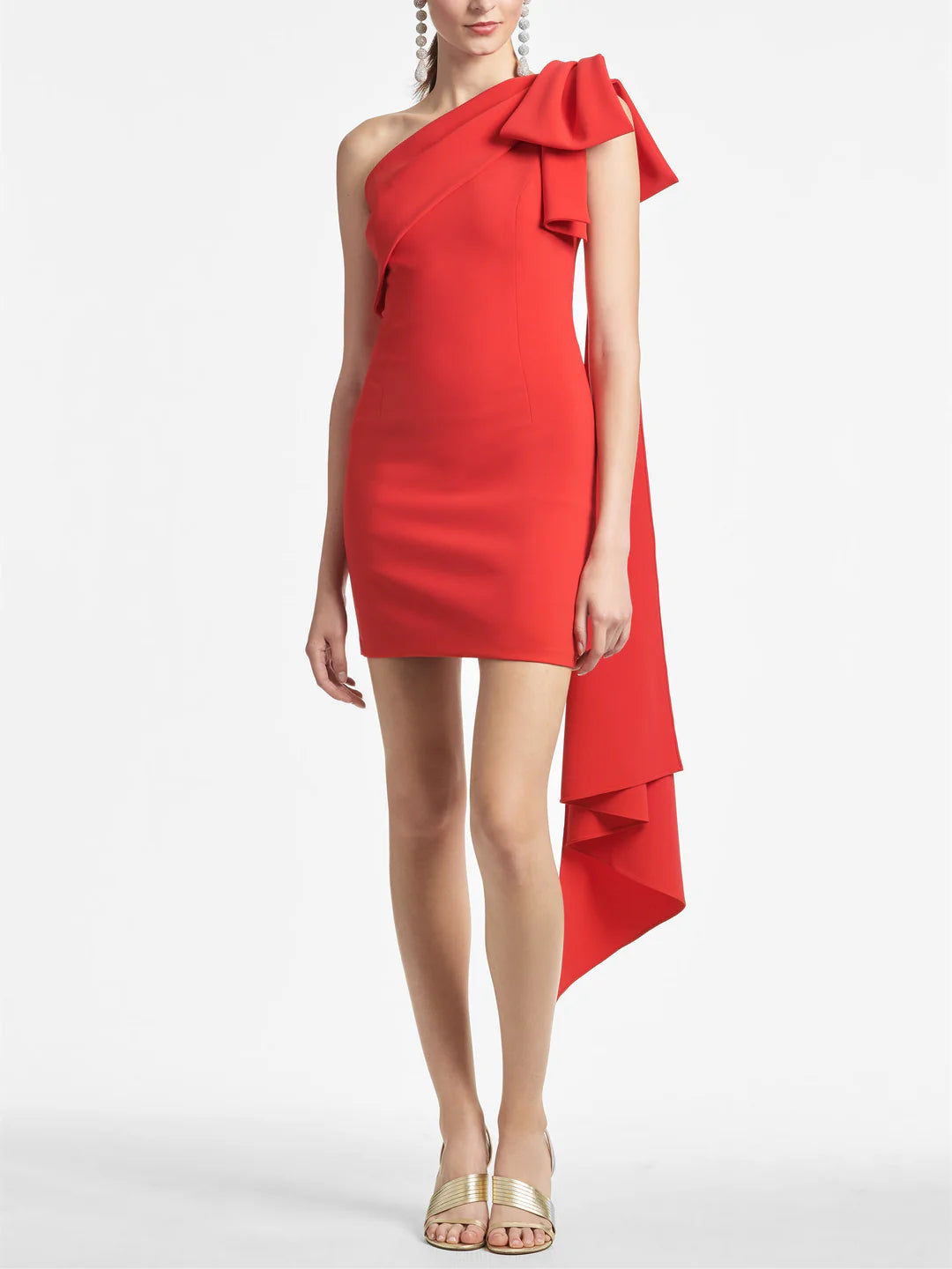 Wholesa Sheath One Shoulder Sleeveless Cocktail Dresses