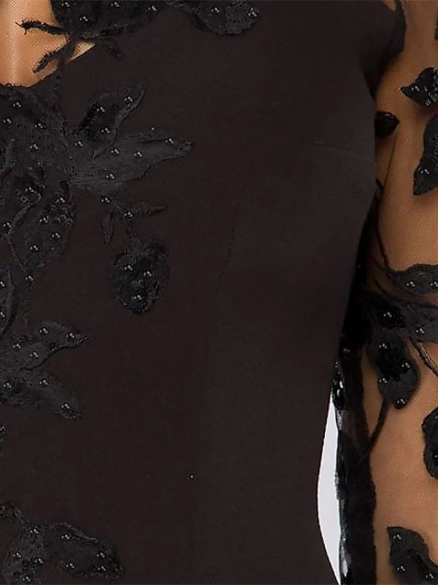 Wholesa Sheath Neck Knee Length Cocktail Dresses