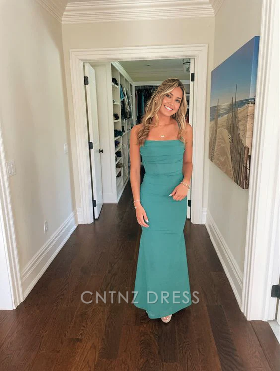 Wholesa Mermaid Elegant Sleeveless formal dresses Bridesmaid Dresses evening gown Prom Dress