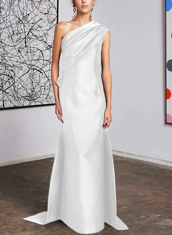 Wholesa Sheath Column One-Shoulder Mother Of The Bride Dresses