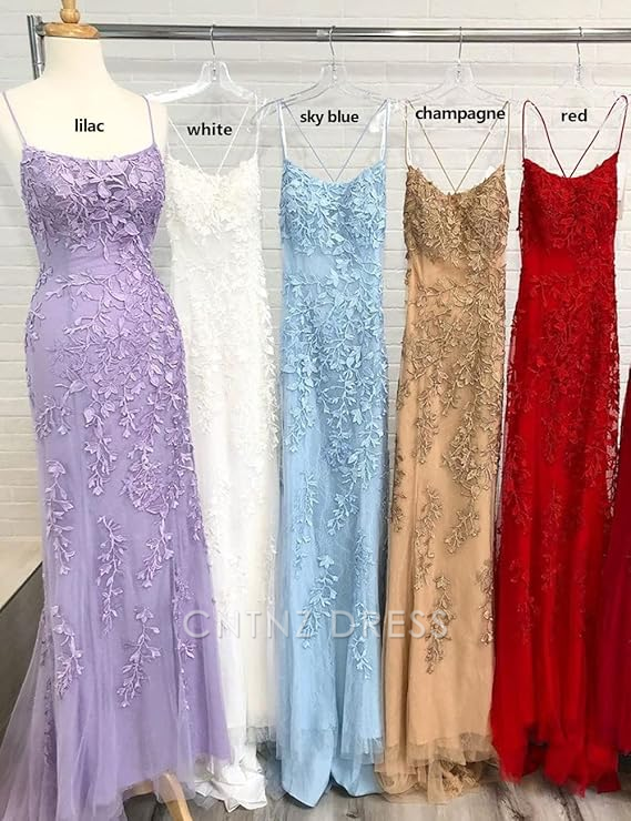 Wholesa Mermaid Off-the-Shoulder Sleeveless Sweep/Brush Train With Lace Tulle formal dresses Bridesmaid Dresses evening gown Prom Dress