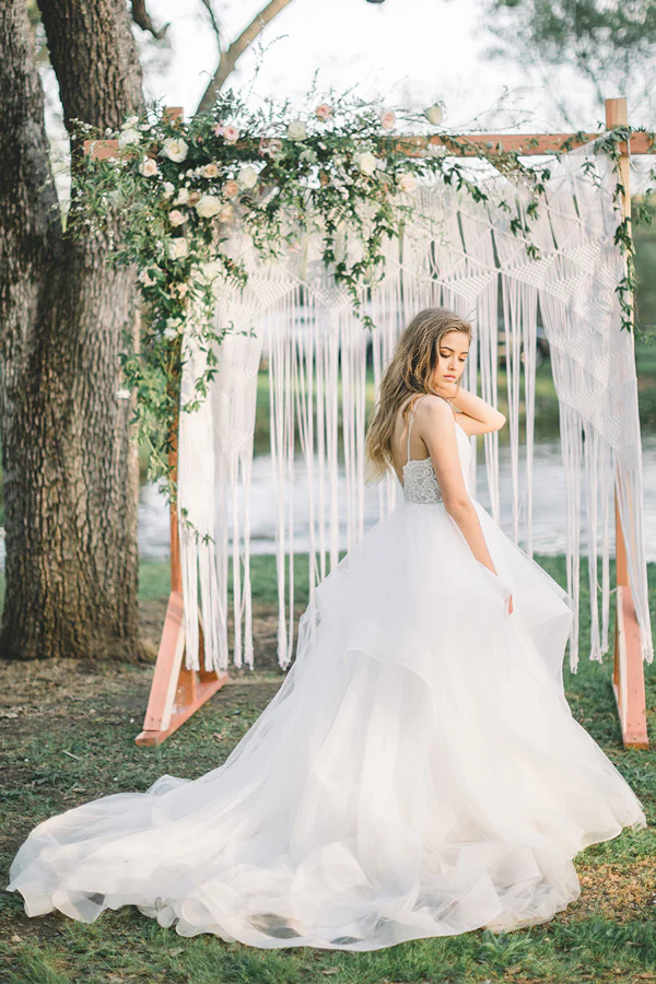 Wholesa A-line Elegant Forest Best Bridal Gowns Wedding Dresses