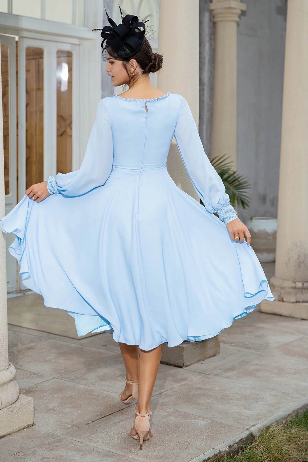 Wholesa A-line Chiffon Mother of the Bride Dress