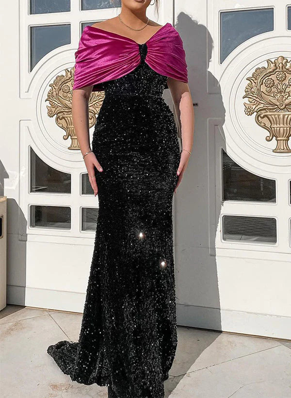 Wholesa Mermaid Off-The-Shoulder Mother Of The Bride Dresses