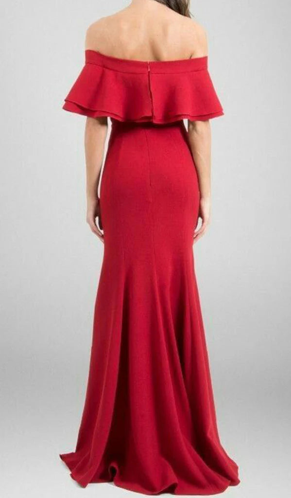 Wholesa  Mermaid Off the Shoulder Prom Dress Formal Evening Gown