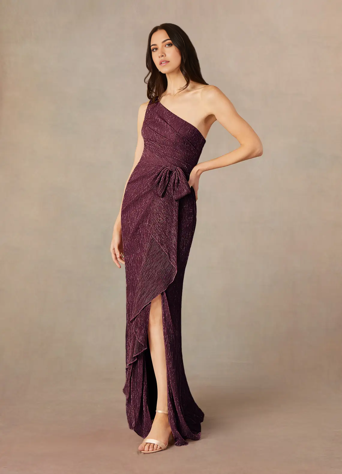 Wholesa Sheath One Shoulder formal dresses evening dress Mother of the Bride Dresses