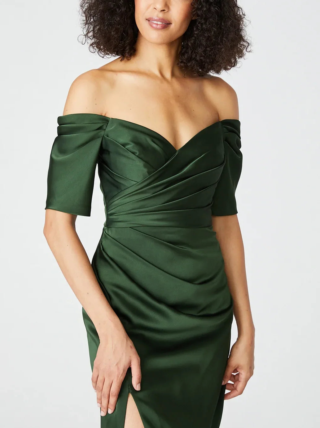 Wholesa Sheath Strapless Sleeveless Knee-Length Mother Of The Bride Dress