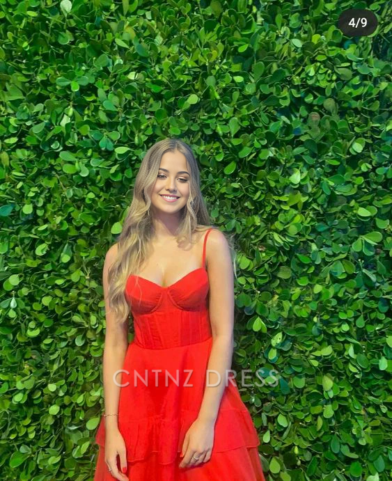 Wholesa A-line Sweetheart Spaghetti Straps formal dresses Bridesmaid Dresses evening gown Prom Dress