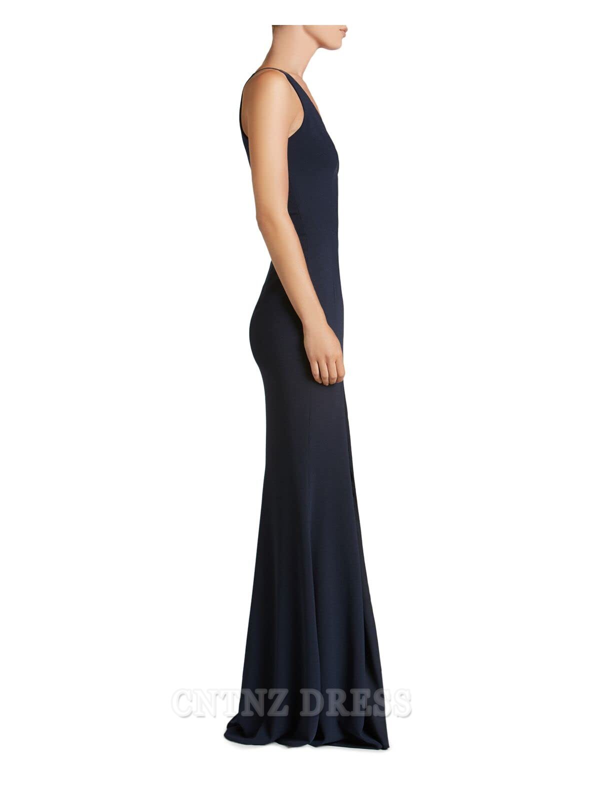 Wholesa Sheath Spaghetti Strap Plunging formal dresses Bridesmaid Dresses evening gown Prom Dress
