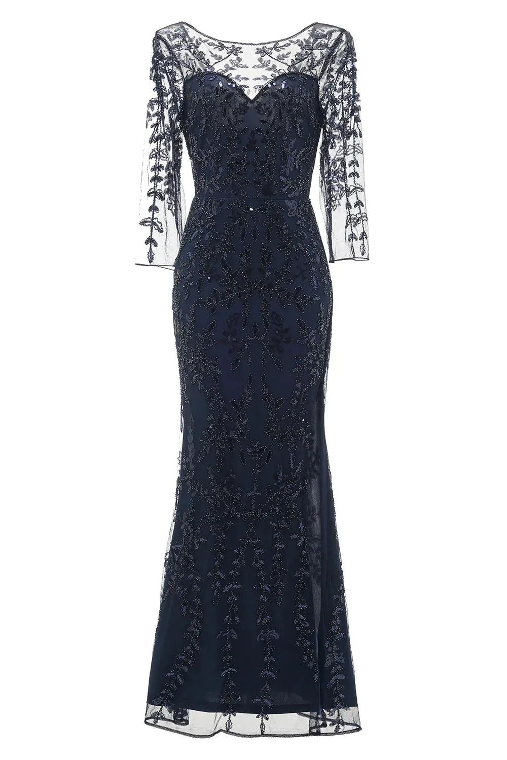 Wholesa A-line Satin Appliques Mother of Bride Dress