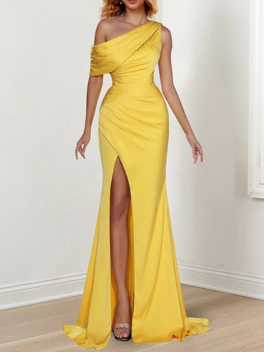 Wholesa Mermaid Floor-Length Mother Of The Bride Dresses