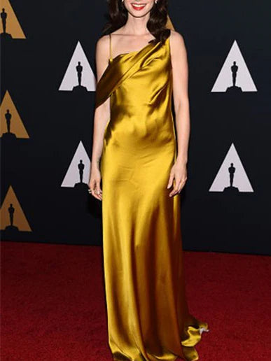 Wholesa Sheath Sleeveless Floor-Length Evening Dress