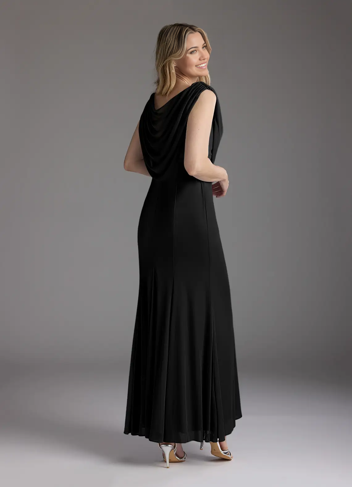 Wholesa Mermaid Beaded Black formal dresses evening dress Mother of the Bride Dresses