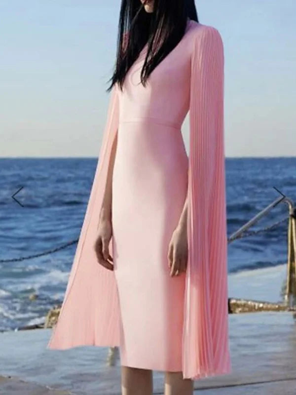 Wholesa Sheath Neck Cocktail Dresses