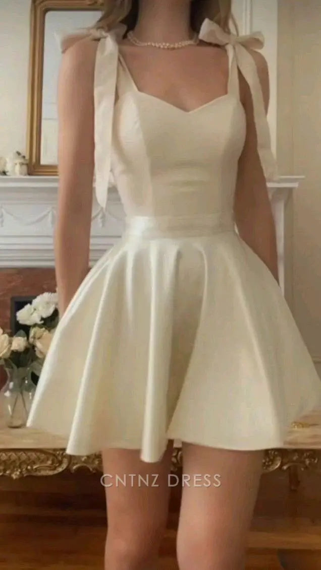 Wholesa A Line Elegant Straps Ivory formal dresses Bridesmaid Dresses evening gown Prom Dress