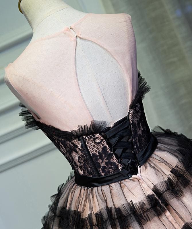 CNTNZ DRESS Hot Sale Homecoming Dress A Line Sheer Round Neck Tulle Bowknot Pretty Short Formal Dress Short Prom Dress