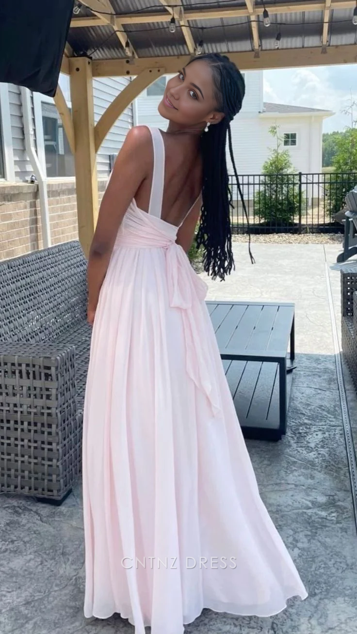 Wholesa A-line Backless formal dresses Bridesmaid Dresses evening gown Prom Dress