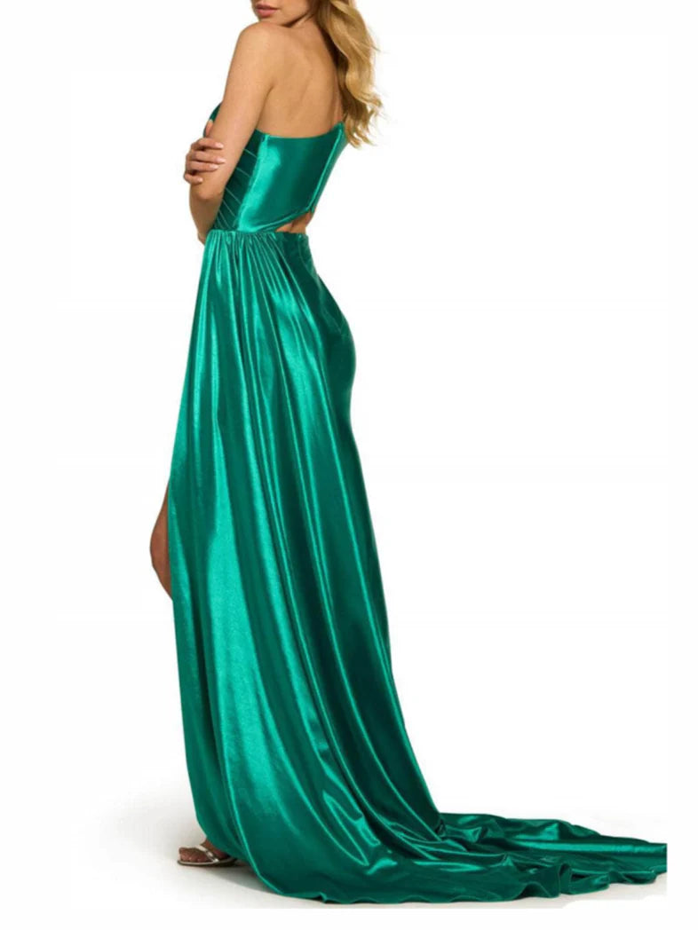 Wholesa Mermaid One Shoulder Evening Dress