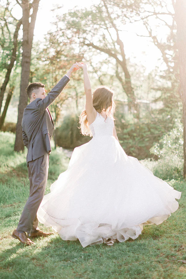 Wholesa A-line Elegant Forest Best Bridal Gowns Wedding Dresses