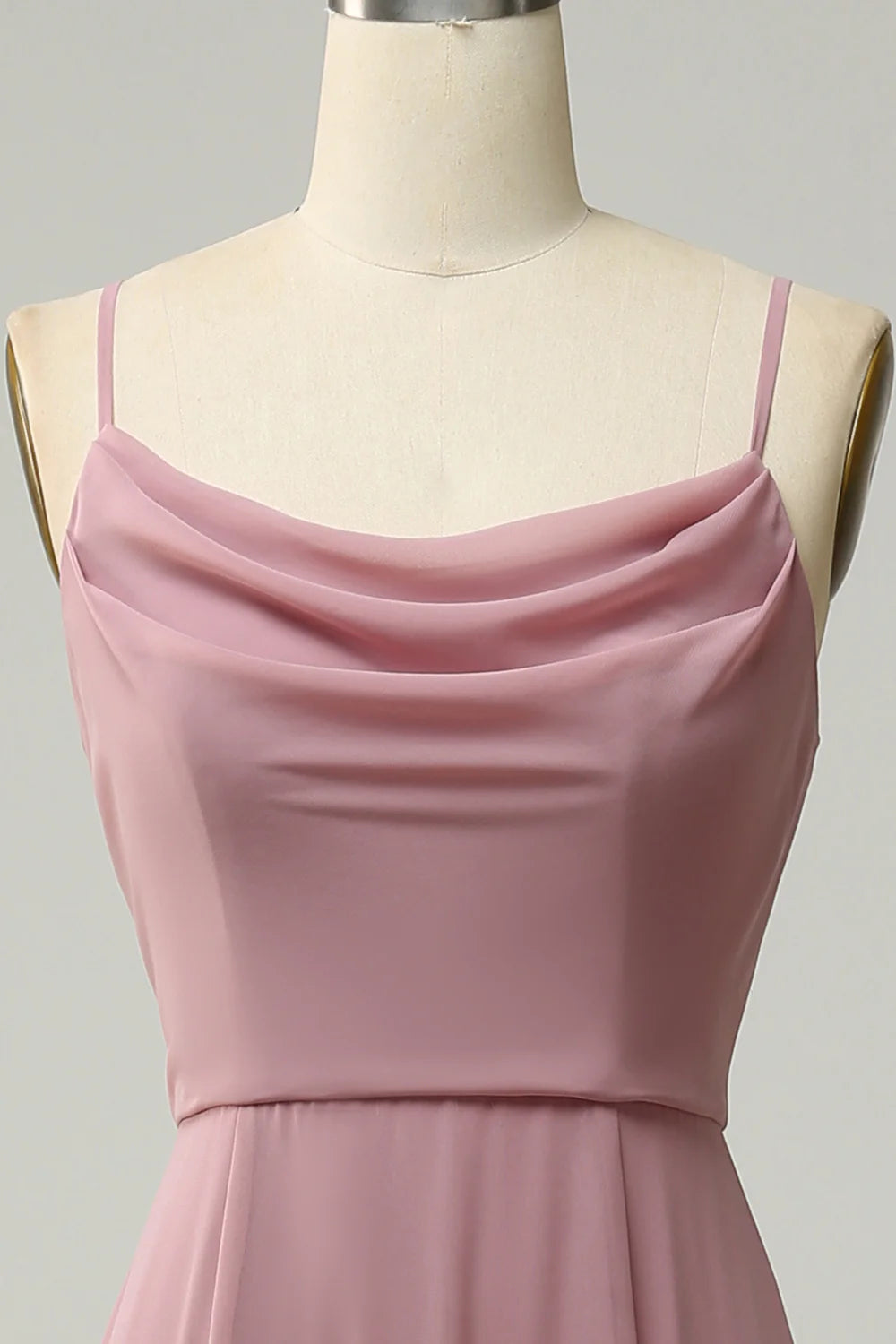 Wholesa A Line Sleeveless Long Bridesmaid Dress