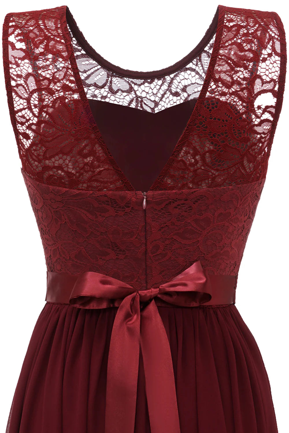 Wholesa Long Lace Bridesmaid Dress