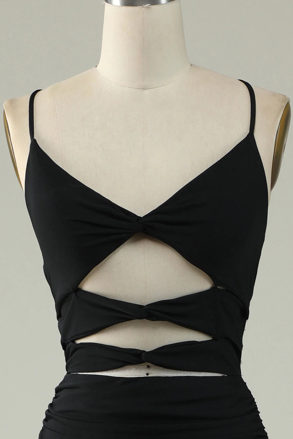 Wholesa Mermaid Lace-Up Back Long Prom Dress