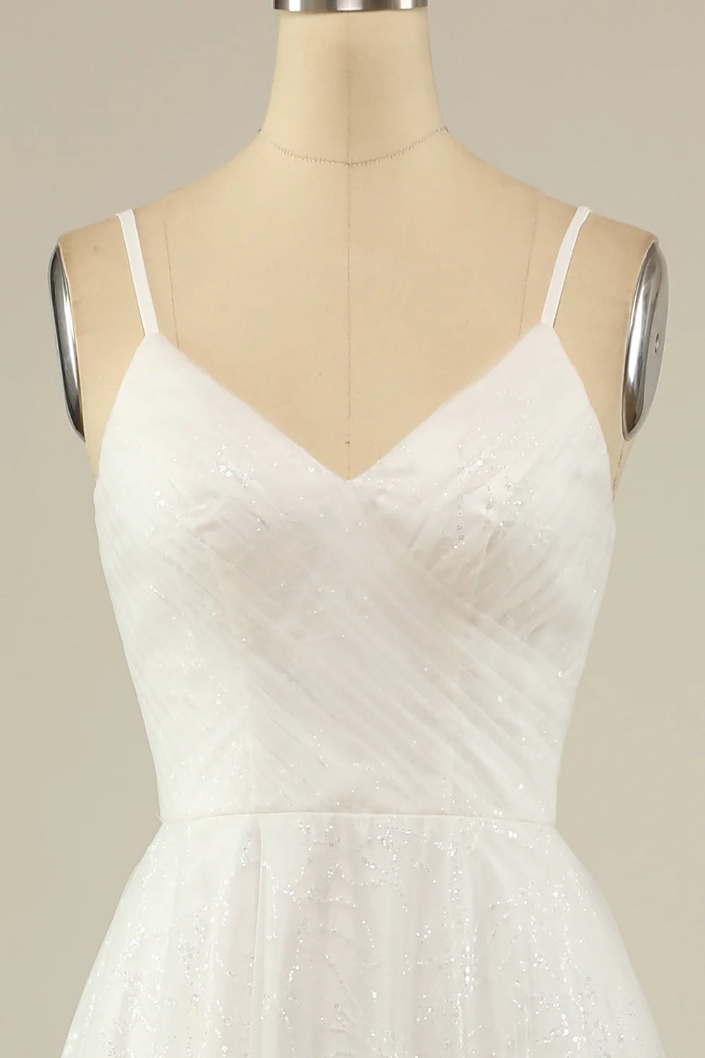 WholesaA Line Spaghetti Straps Tulle Party Dress
