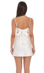 Chic A-Line Sweetheart Sleeveless Bow-Back Pink Short Homecoming Dress Women's Party