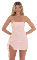 Chic Fitted Strapless Ruched Asymmetrical Teal Mini Homecoming Dress for Women