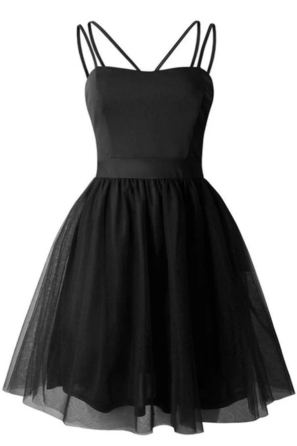 Wholesa A-line Cute Sweetheart Tulle Short Prom Dress Pink Homecoming Dress