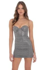 Dainty Bodycon Sweetheart Sleeveless Ruched Lace-Up Light Blue Mini Homecoming Dress Women's