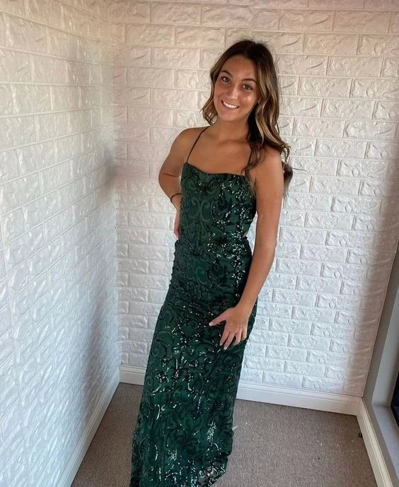 Elegant Mermaid Sweetheart-Neck Puff-Sleeve Lace-Embellished Train-Floor Length Prom Dress