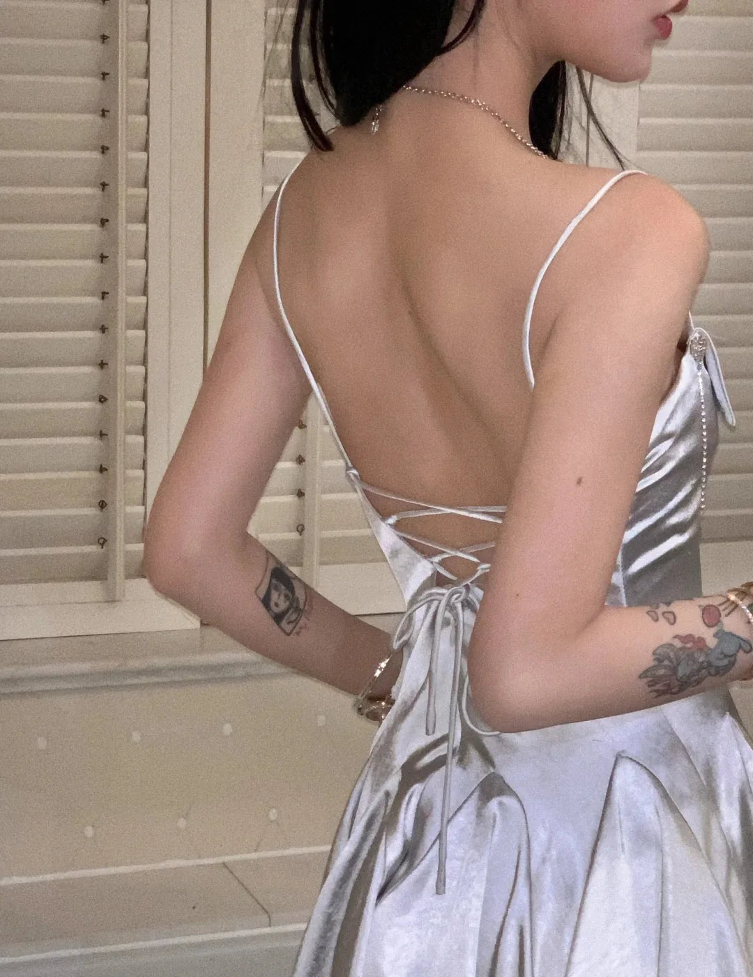 Elegant A-Line Strapless Sleeveless Pleated Backless Silver Mini Homecoming Dress