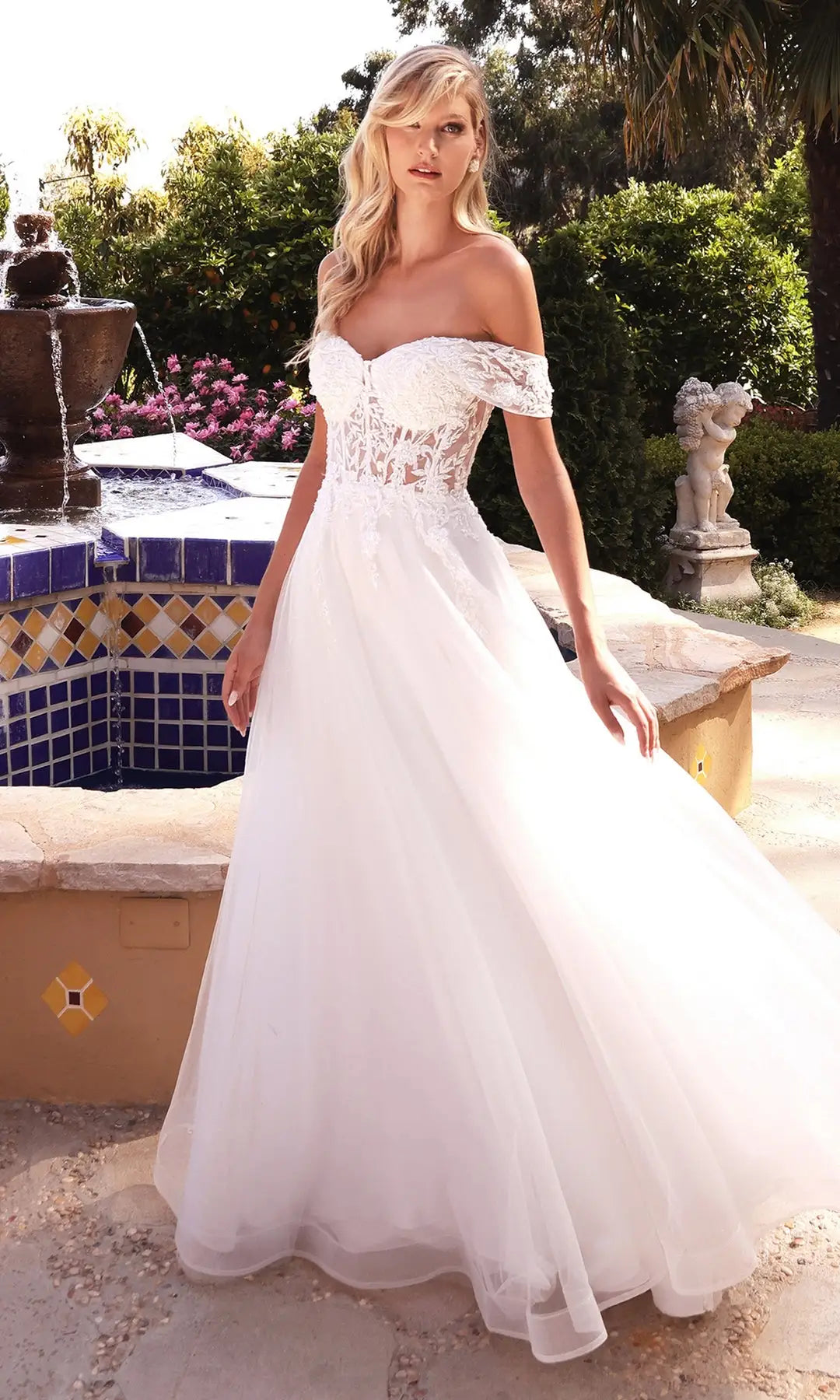 Elegant A-Line Sweetheart Off-Shoulder Corset Backless White Long Prom Dresses Women