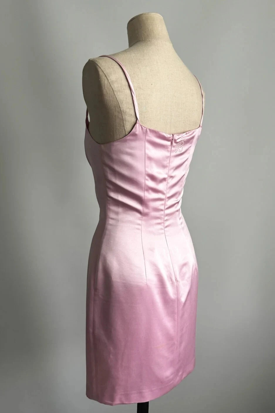 Elegant Bodycon Square Neck Sleeveless Chic Draped Dusty Pink Mini Homecoming Dress