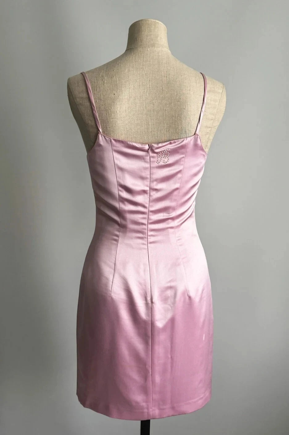 Elegant Bodycon Square Neck Sleeveless Chic Draped Dusty Pink Mini Homecoming Dress