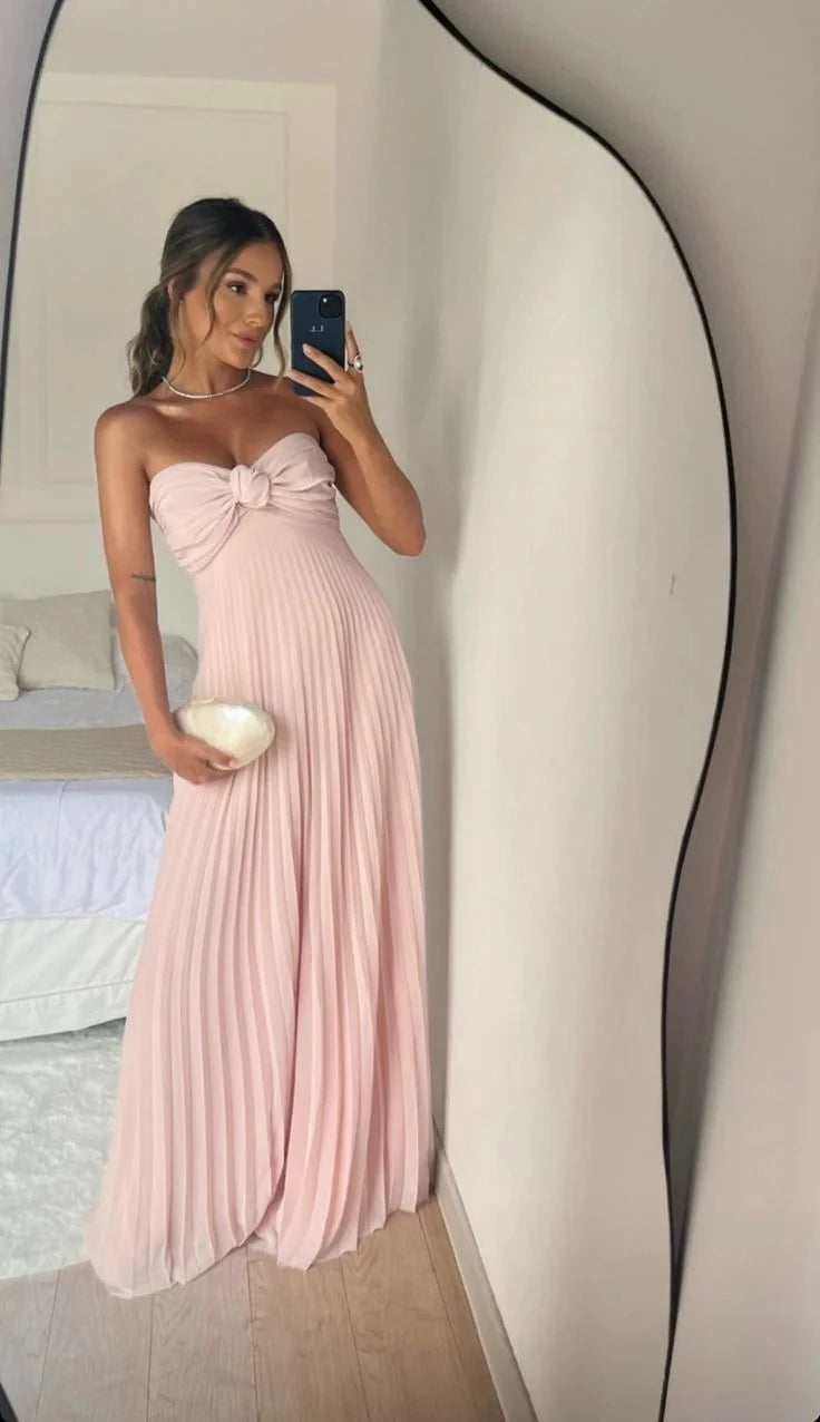 Ethereal A-Line Sweetheart Neck Strapless Detachable Scarf Floor Length Evening Dress