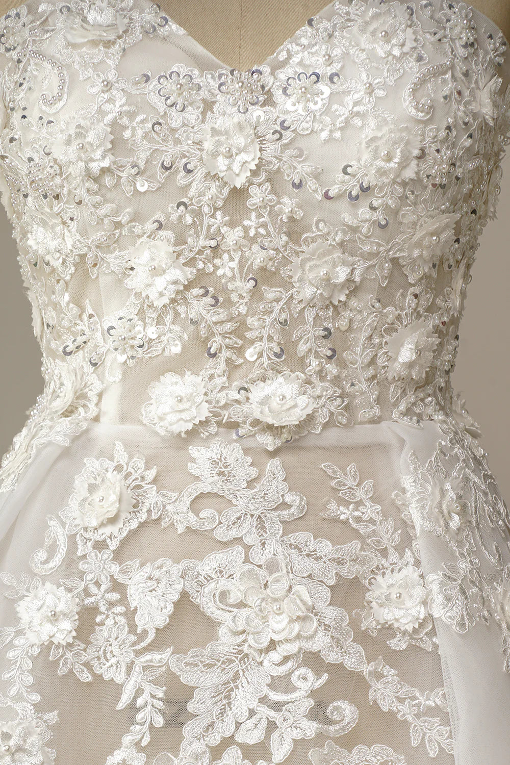 Wholesa A Line Appliques Wedding Dress