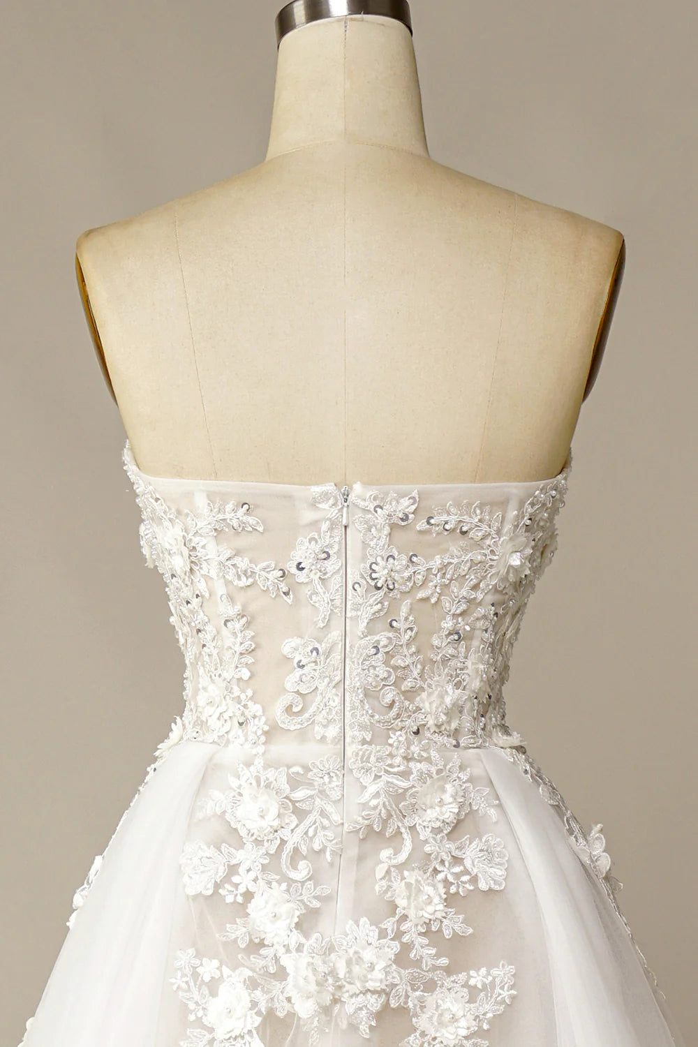 Wholesa A Line Appliques Wedding Dress