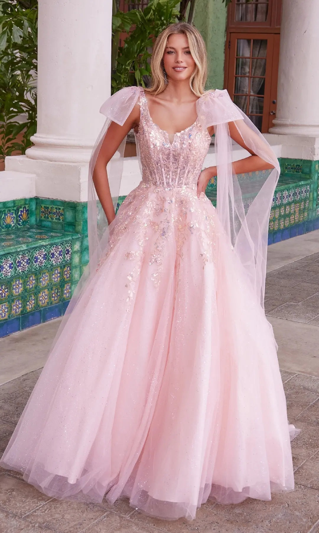 Glamorous Ballgown Sweetheart Sleeveless Sequin Corset Pink Prom Dresses Women Gown
