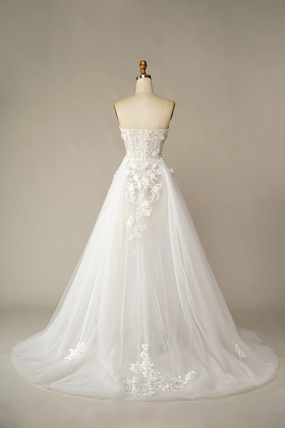 Wholesa A Line Appliques Wedding Dress