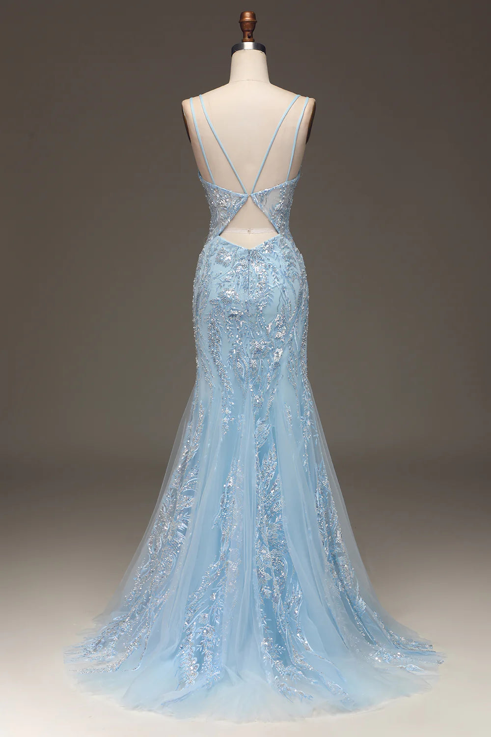 Wholesa Mermaid Prom Dress with Beaded
