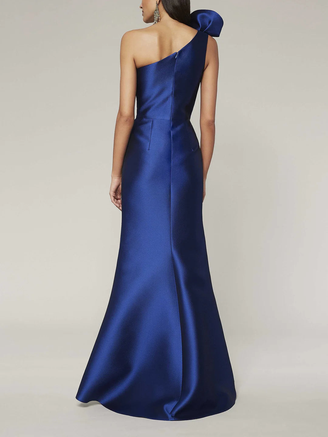 Wholesa A-Line One-Shoulder Sleeveless Floor-Length Mother of the Bride Dresses