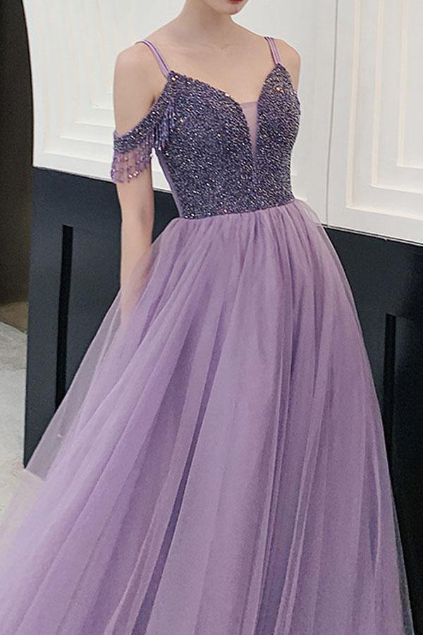 Wholesa Charming Beading Long Prom Dresses Evening dresses